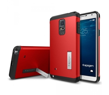 Spigen Case Tough Armor Samsung Galaxy Note 4 SGP11142 (Electric Red)