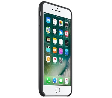 Apple iPhone 7 plus Siliconenhoesje Zwart