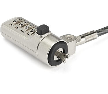 Startech.com Laptop kabelslot 4-cijfer combinatie slot Wedge type