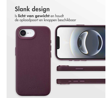 Accezz MagSafe Leather Backcover