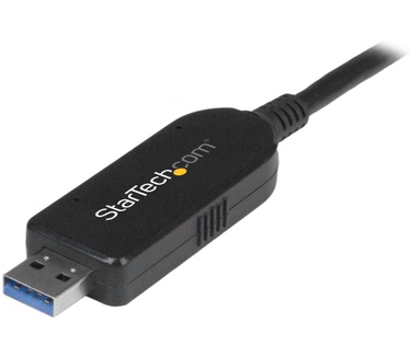 Startech.com USB 3.0 data transfer kabel voor Mac en Windows Zwart