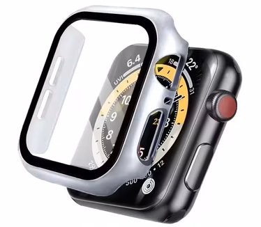 Imoshion Full Cover Hardcase voor Apple Watch 4 / 5 / 6 / SE 44 mm, Zilver