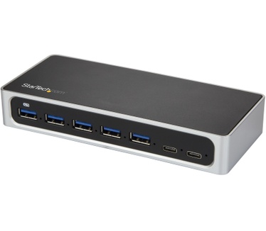 Startech.com 7 poorts USB-C hub USB-C naar 5x USB-A en 2x USB-C USB 3.0 hub