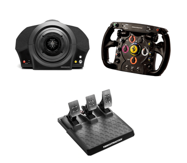 Thrustmaster TX Servo Base + Ferrari Formula stuur + T-3PM pedalen Bundel voor Xbox One X en S