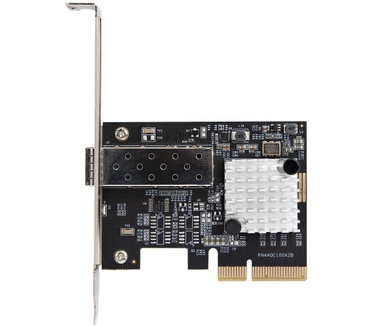 Startech.com 10G PCIe SFP+ Netwerkkaart, Single SFP+ Port Netwerk Adapter, Open SFP+ voor MSA-Compliant Modules/Direct-Attach Kabels, 10 Gigabit Fiber PCIe NIC, PCI Express SFP+ Netwerkkaart