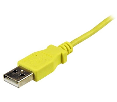 Startech.com Micro-USB-kabel   1 m, geel
