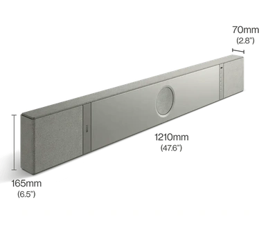 Kef XIO slate silver grey