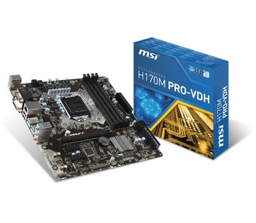 MSI H170M PRO-VDH