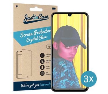 Just in Case Huawei P Smart 2019 Screenprotector - 3 stuks - Transparant
