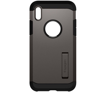 Spigen Apple iPhone X Hoesje Tough Armor Grijs