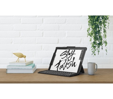Logitech Slim Combo voor 12,9" iPad Pro, Qwerty UK Zwart
