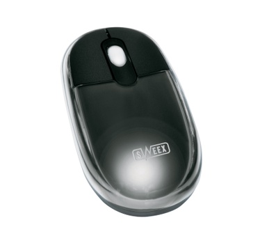 Sweex Optical Mouse Neon Black USB