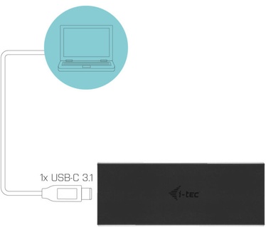 iTEC MySafe USB-C M.2 SATA Drive Metal External case