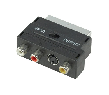 ValueLine Scart - 3x RCA + SVHS