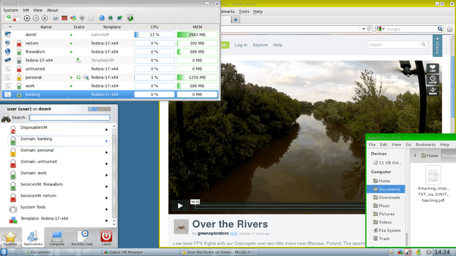 Qubes OS release candidate 1 
