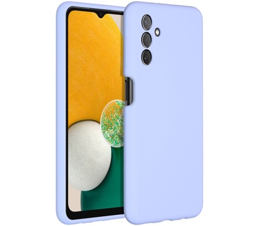 Accezz Liquid Silicone Backcover Samsung Galaxy A13 (5G) / A04s - Paars
