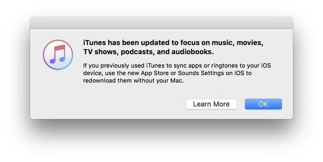 iTunes 12.7