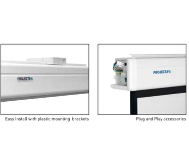 Projecta Compact RF Electrol 180x180 Matte White S