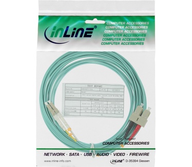 InLine 0.5m LC/SC Blauw, Multi-color