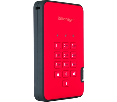 iStorage diskAshur 2 1TB Rood