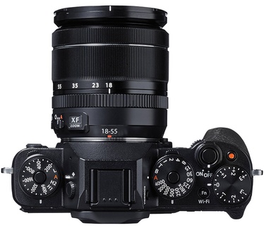 Fujifilm FinePix X-T1 + XF 18-55mm F/2.8-4.0 + flitser Zwart