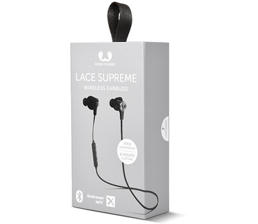 Fresh 'n Rebel Lace Supreme Wireless Earbuds (Zwart)