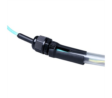Advanced Cable Technology 90 meter Multimode 50/125 OM3 indoor/outdoor kabel 4 voudig met LC connectoren