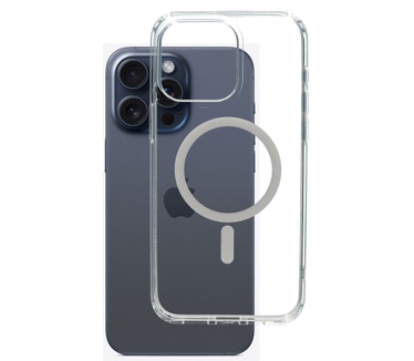 Mobiparts Hardcover Apple iPhone 15 Pro Max Clear (Magsafe Compatible)