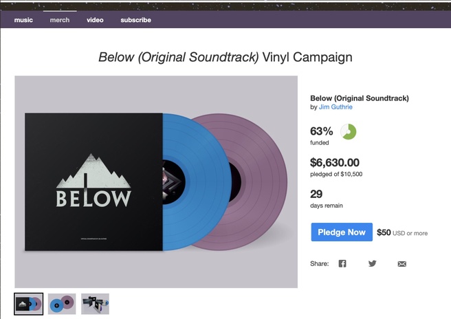 Bandcamp vinyl