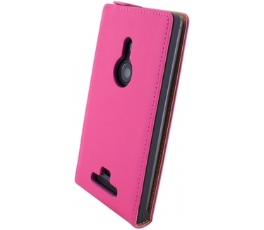 Mobiparts Mobiparts Premium Flip Case Nokia Lumia 925 Pink
