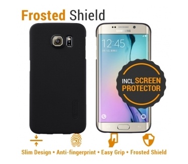 Nillkin Backcover Samsung Galaxy S6 edge - Super Frosted Shield - Black