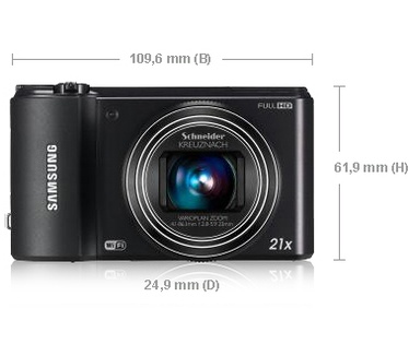 Samsung WB850F Zwart