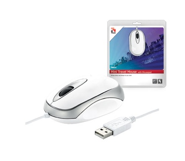 Trust Mini Travel Mouse + Mousepad