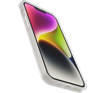 Otterbox OtterBox Symmetry+ doorzichtige hoes voor iPhone 14 Plus voor MagSafe, schokbestendig, valbestendig, dunne beschermende hoes, 3x getest volgens militaire standaard, Antimicrobieel, Stardust