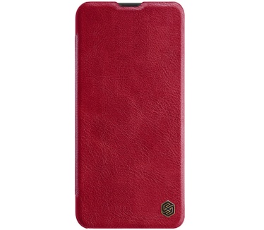 Nillkin Qin PU Leather Book Case - Samsung Galaxy A20e - Rood  Rood
