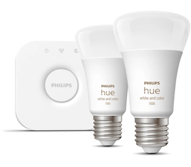 Philips Hue White and Color Ambiance Starter Kit E27
