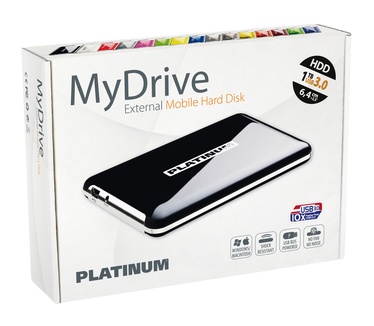 Bestmedia Platinum MyDrive 103027 USB 3.0 black, 1TB