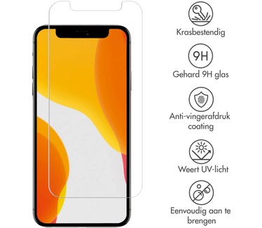 Accezz Gehard Glas Screenprotector 2-pack Apple iPhone 12 Mini