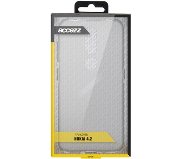 Accezz Clear Backcover Nokia 4.2 - Transparant (4.2) Transparant