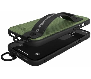 Diesel Utility Twill Back Case iPhone 12 Pro Max (6.7") - Groen Groen