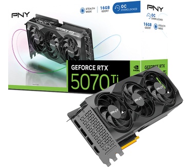 PNY GeForce RTX 5070 Ti Overclocked