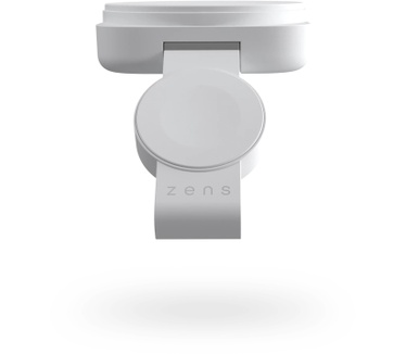 Zens 2-in-1 Draadloze Oplader 15W Wit