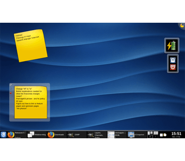 Fedora 9 beta - desktop
