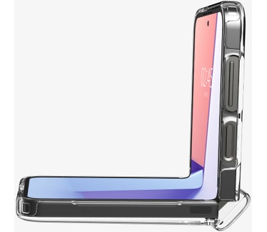 Spigen Samsung Galaxy Z Flip6 Ultra Hybrid TPU Back Cover Transparant