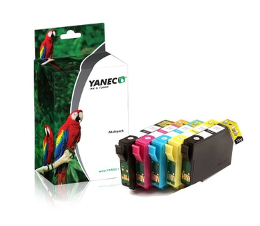 Yanec Yanec T1295 Zwart en Kleur 5-pack (Epson)