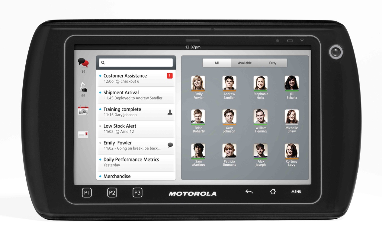motorola et1 enterprise tablet zwart