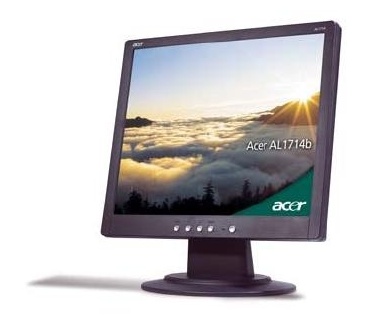 Acer AL1714b (17", 6ms, D-Sub, Zwart)