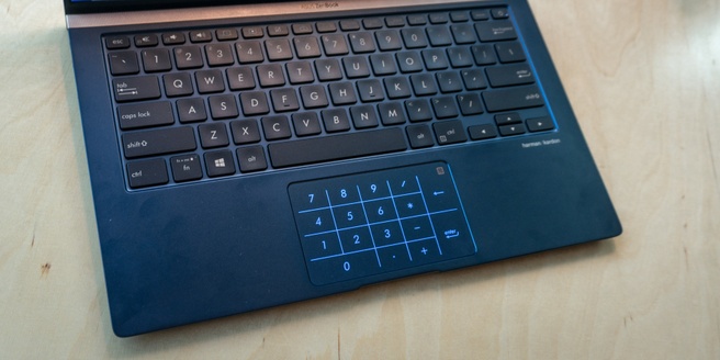 Asus Zenbook NumberPad