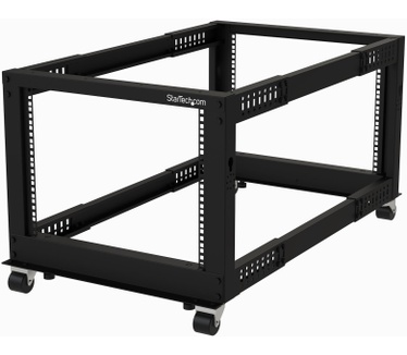 Startech.com 8U open frame rack 4 stijlen verstelbare diepte