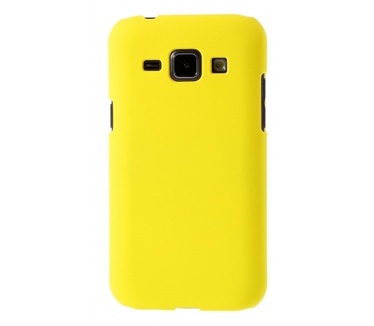 Kees Dun Hardcover Hoesje Samsung Galaxy J1 - Geel